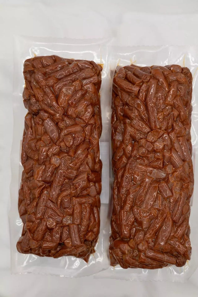 Sugar River Spicy Sweet Chili Beef Stick Ends & Pieces BULK 4 Pounds 2X2 LBS