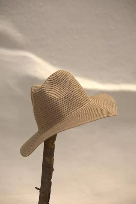 Women’s Wide Brim Sun Hat Plain Summer Beach Hat, UV Protection Floppy Straw Hat for Travel, Pool & Outdoor