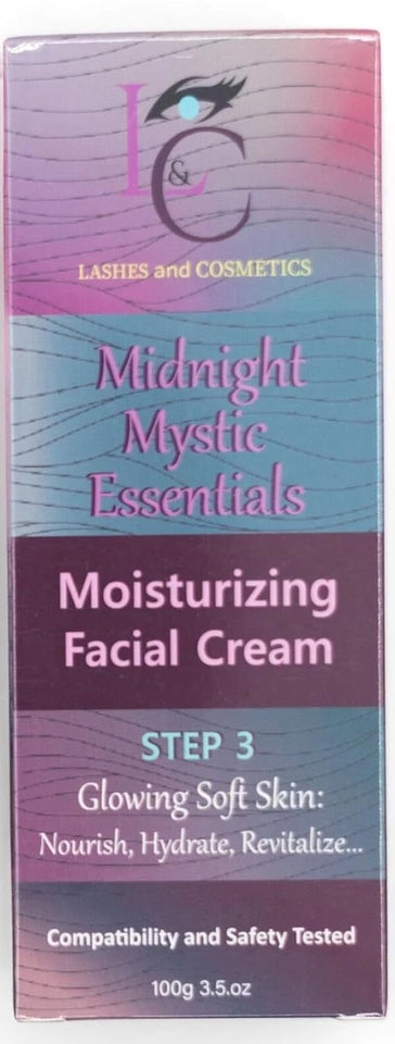 LED Mask Therapy Midnight Mystic Essentials Moisturizing Facial Cream