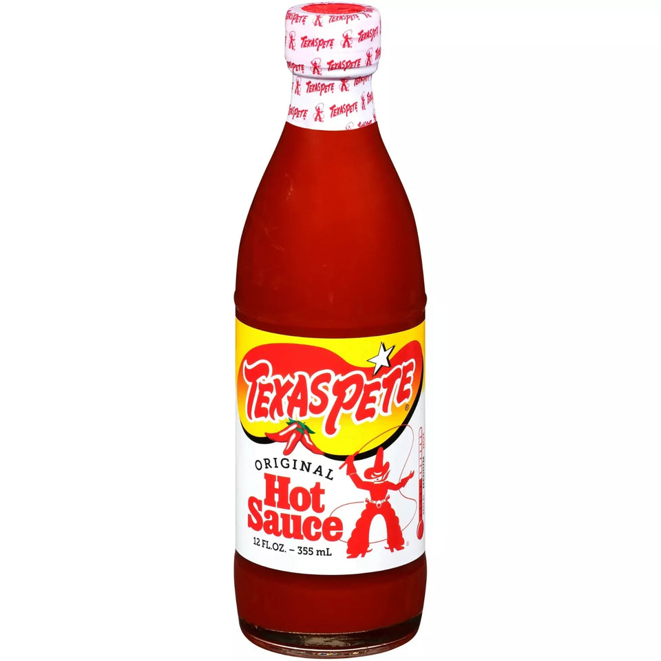 Texas Pete Original Hot Sauce (Pack of 3) Large 12 oz Bottles by Texas Pete