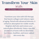 LED Mask Skincare Essentials – Complete 4-Step Moisturizing Set All skin Type
