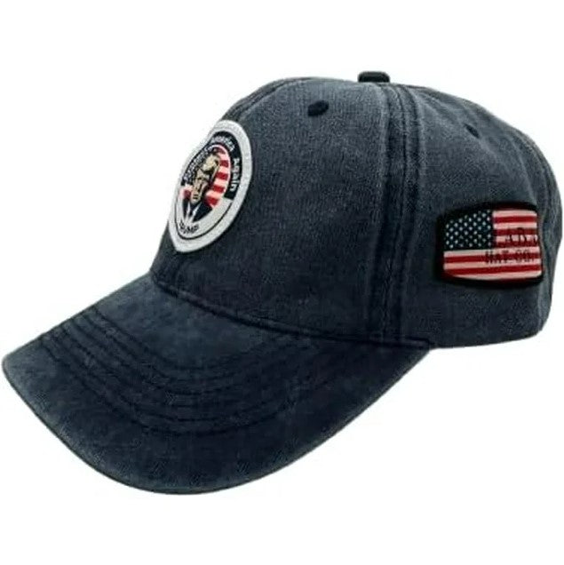 Trump Hat Trump 2024 MAGA Hat Trump 2024 Hat Make America Great Again Hat Adjustable Baseball Cap (Protect America Blue)