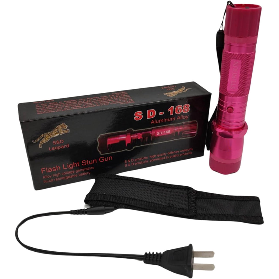 Rechargeable SD-168 Aluminum Alloy Flashlight with LED Flashlight, Rechargeable Battery