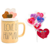 Yellow Mug with Swirl Lollipop